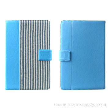 New PU Leather Cases for iPad Air, Made of PU and Denim Materials